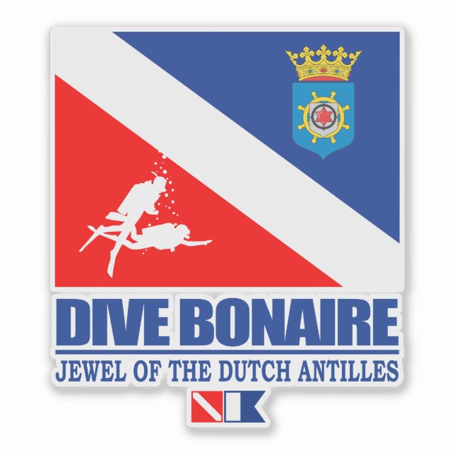Adesivo Dive Bonaire (Frente)
