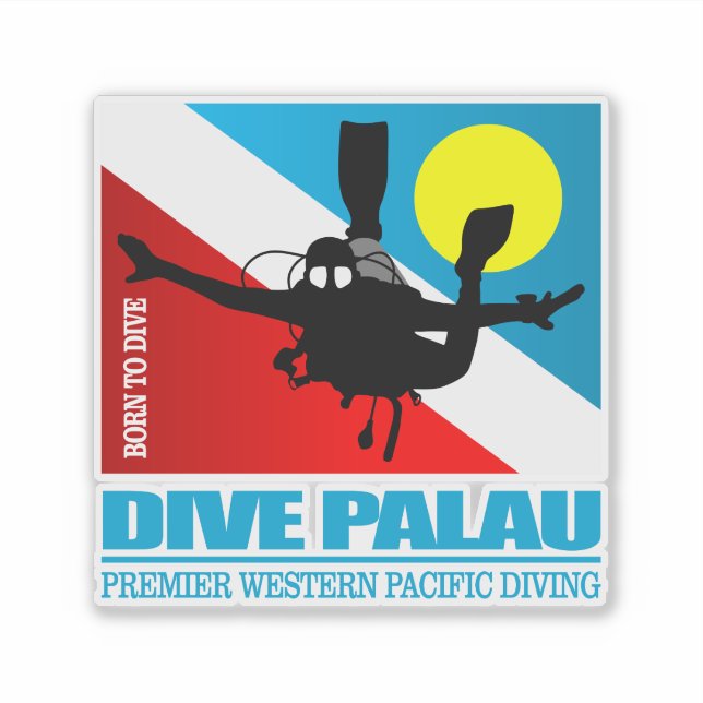 Adesivo Dive Palau DF2 (Frente)