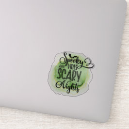 Adesivo Diversão, asquerosa citação do Dia das Bruxas