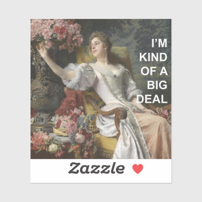 Adesivo Diversão Capturando Cotação de Texto + Retrato Vin (Folha)