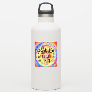 Adesivo Diversão e felicidade "Feitos com medo e maravilh