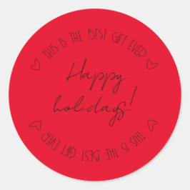 Adesivo divertido e personalizável