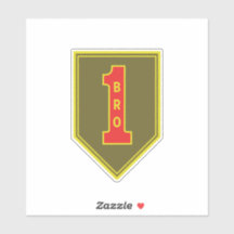 Divisão de Infância 1rua Patch Vermelho Grande