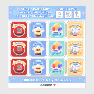Adesivo DIY-AR Story Sticker (Birthday)