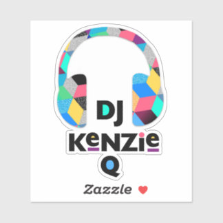 Adesivo DJ Kenzie Q Recort Vinyl Sticker