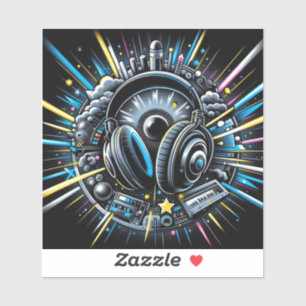Adesivo DJ Sticker