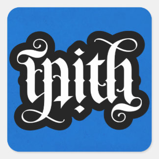Adesivo do Ambigram FlipScript
