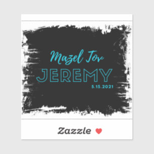 Adesivo do Bar Mitzvah
