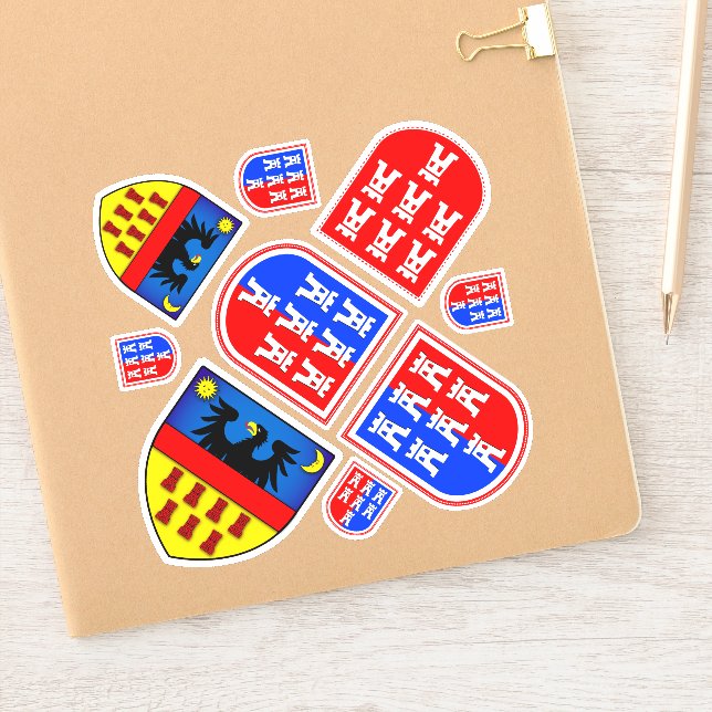 Adesivo do Brasão de Siebenbürger (Notebook)
