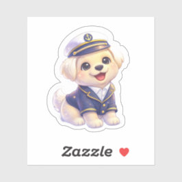 Adesivo do Capitão Cachorrinho Fofo
