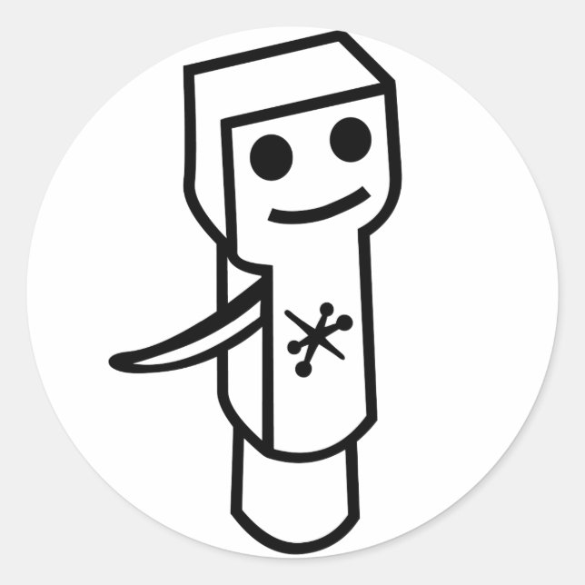 Adesivo do cartucho Flapjack (Frente)