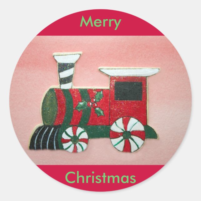 Adesivo do comboio de brinquedos (Frente)