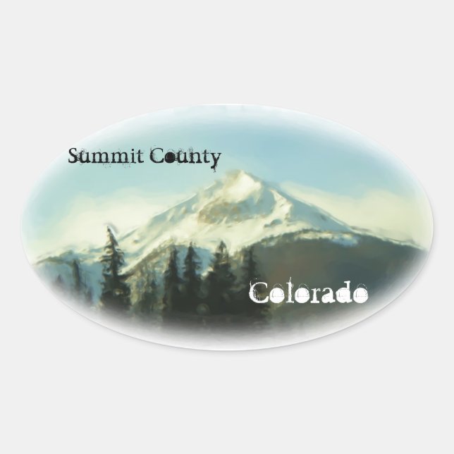 adesivo do Condado de Summit (Frente)