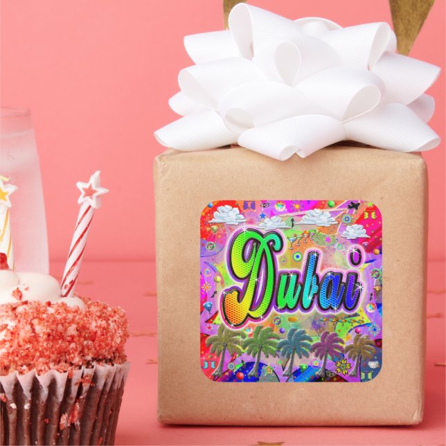 Adesivo do Dubai Vista Express (Festa)