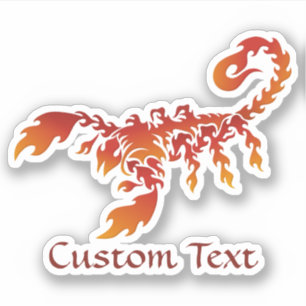 Adesivo do Flames Scorpion