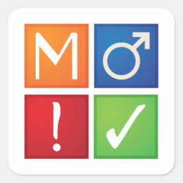 adesivo do ícone do crachá ao3