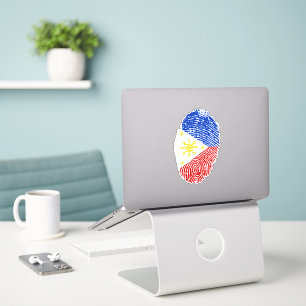 Adesivo do laptop do sinalizador Filipino