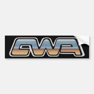 Adesivo do logotipo CWA