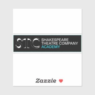 Adesivo do logotipo da Academia STC