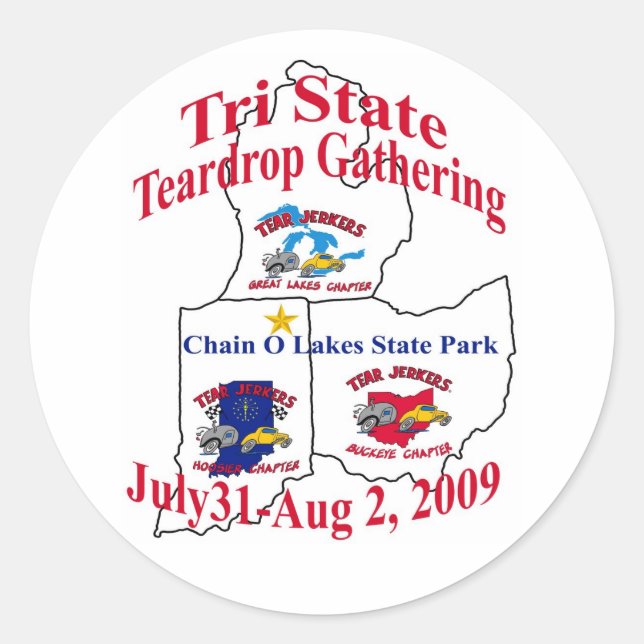 Adesivo do logotipo da Cadeia O (Frente)