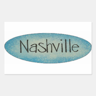 Adesivo do logotipo da Cidade de Música Nashville