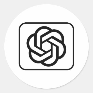 adesivo do logotipo do bate-papo