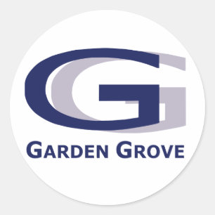 Adesivo do logotipo do jardim Grove