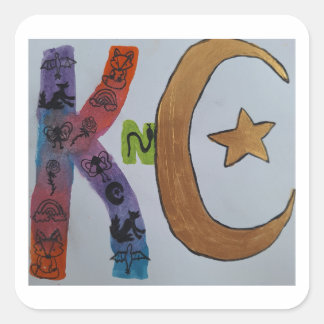 Adesivo do logotipo do KnC