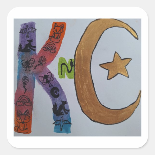 Adesivo do logotipo do KnC (Frente)