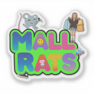Adesivo do logotipo do Mall Ratz