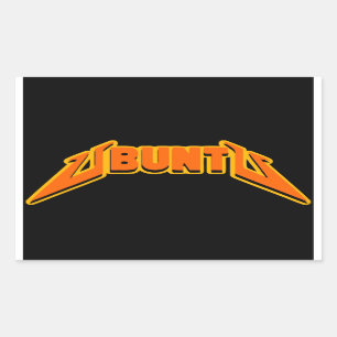 Adesivo do logotipo do Ubuntu Rock Parody