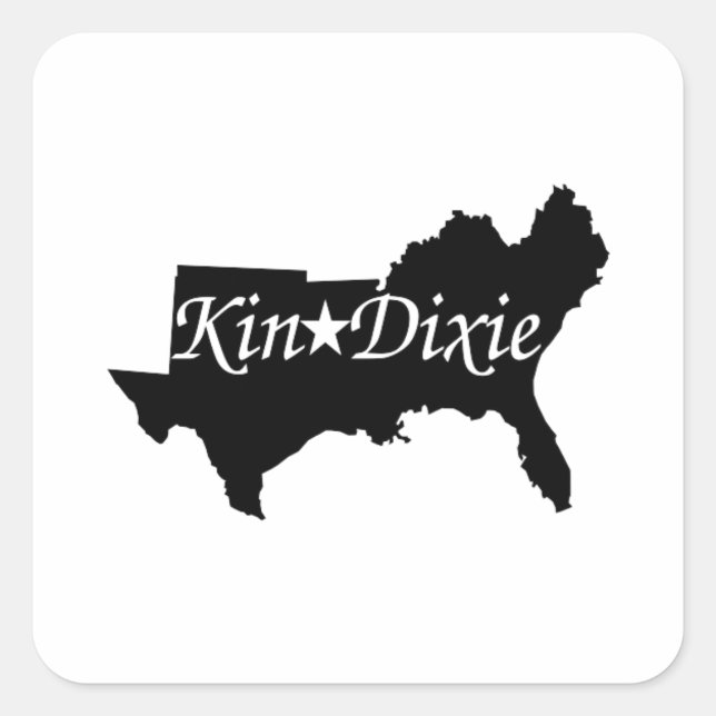 Adesivo do logotipo Kin Dixie (Frente)