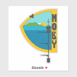 adesivo do logotipo MOBY