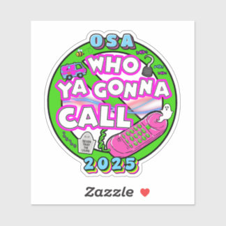 Adesivo do logotipo OSA 2025