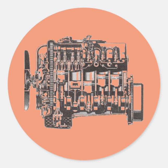 Adesivo do mecanismo OM617 (Frente)