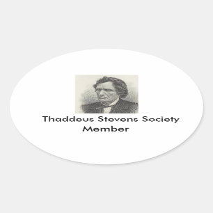 adesivo do membro da Sociedade Thaddeus Stevens