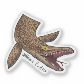 adesivo do monitor-Ackie-Mosasaurus