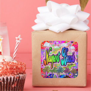 Adesivo do Newport Beach Vista Express