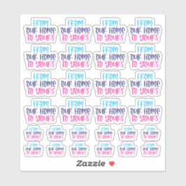 Adesivo Do nosso lar para o seu vinil Sticker