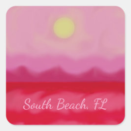 Adesivo do Oceano Vermelho