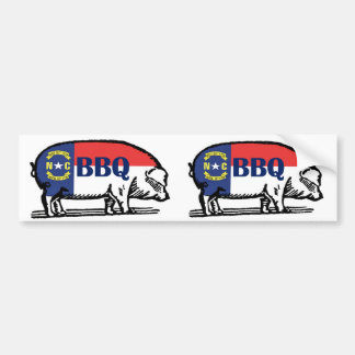 adesivo do para-choques do CHURRASCO NC