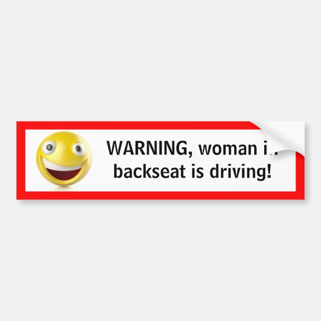 Adesivo do para-choques do condutor do banco de tr (Frente)