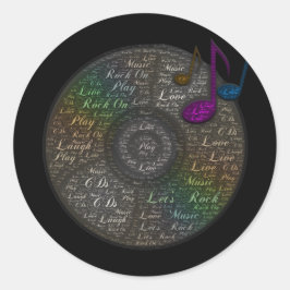 Adesivo do Rainbow CD