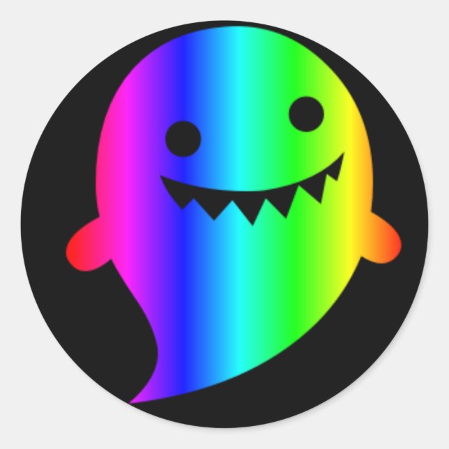 Adesivo do Rainbow Ghost (Frente)