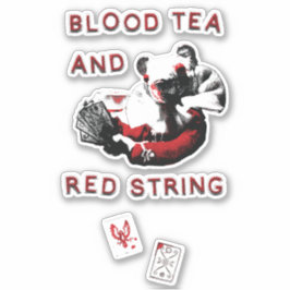 Adesivo do Rato de Blood Tea and Red String