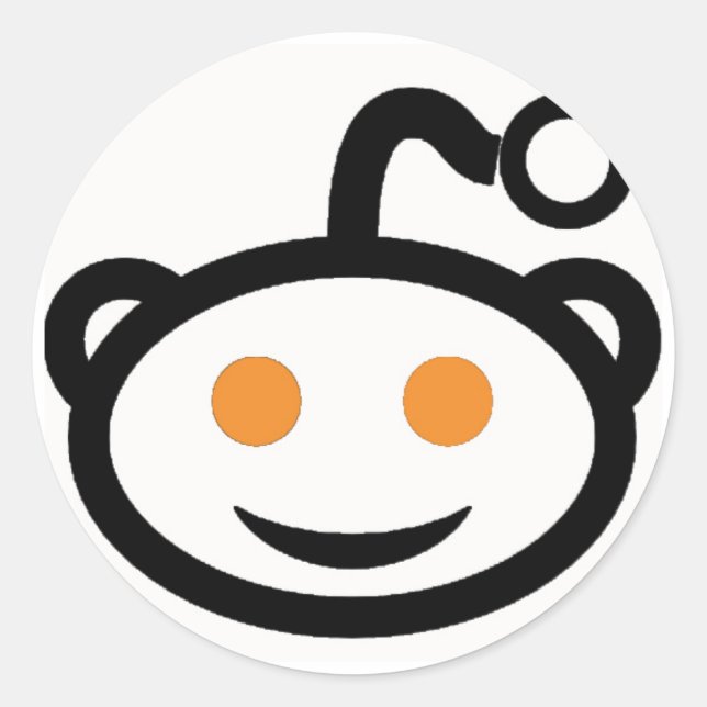 Adesivo do Reddit (Frente)