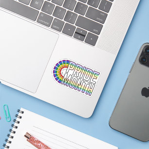 Adesivo do sinalizador LGBT Rainbow Priker