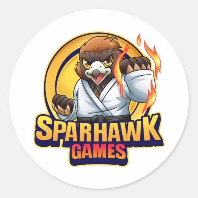 adesivo do SparhawkGames (Frente)