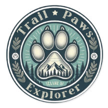Adesivo do Trail Paws Explorer