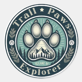 Adesivo do Trail Paws Explorer